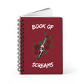 Book of Screams Spiral Journal | Ghost-Face Floral Dagger Notebook