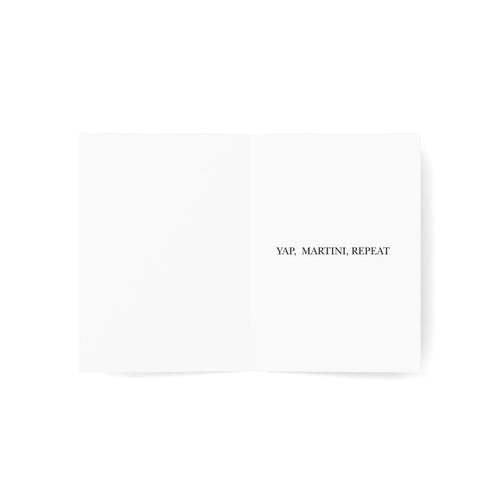 Breaking News 'Boys Ain't Shit' Collage Greeting Card