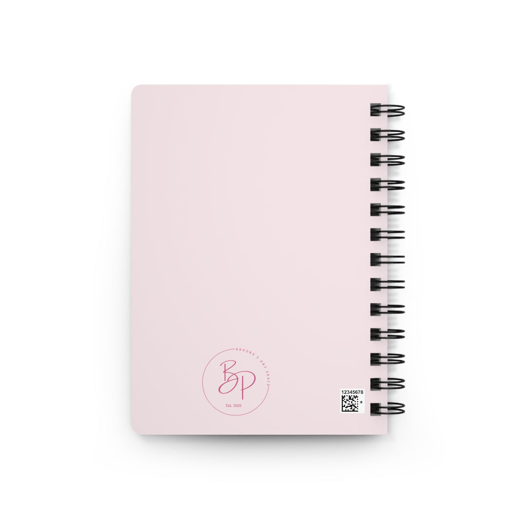 Book of Screams Spiral Journal | Ghost-Face Floral Dagger Notebook