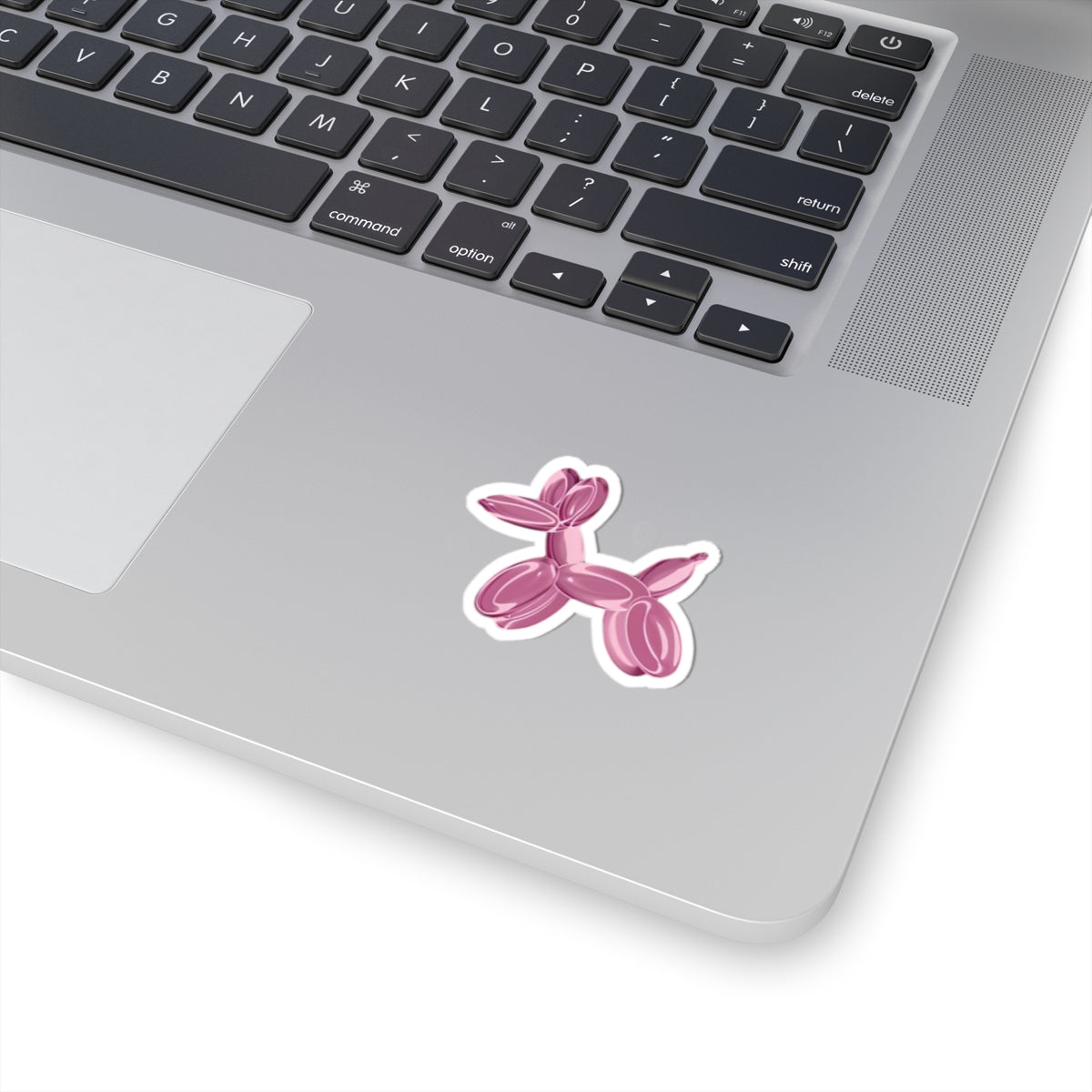 Y2K Pink Balloon Dog Sticker | Kiss-Cut Vinyl Sticker