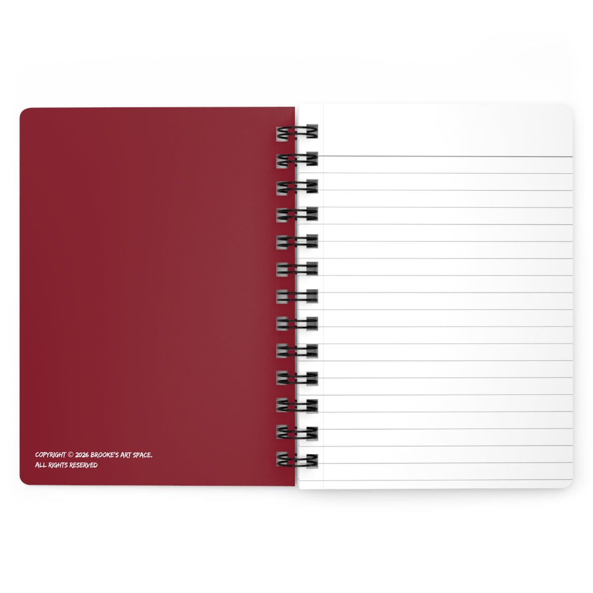 Book of Screams Spiral Journal | Ghost-Face Floral Dagger Notebook