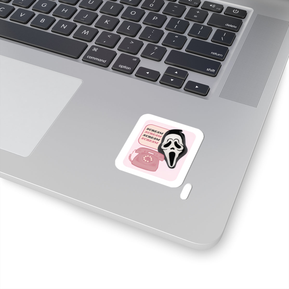 Scream Phone sticker | Kiss-Cut Sticker