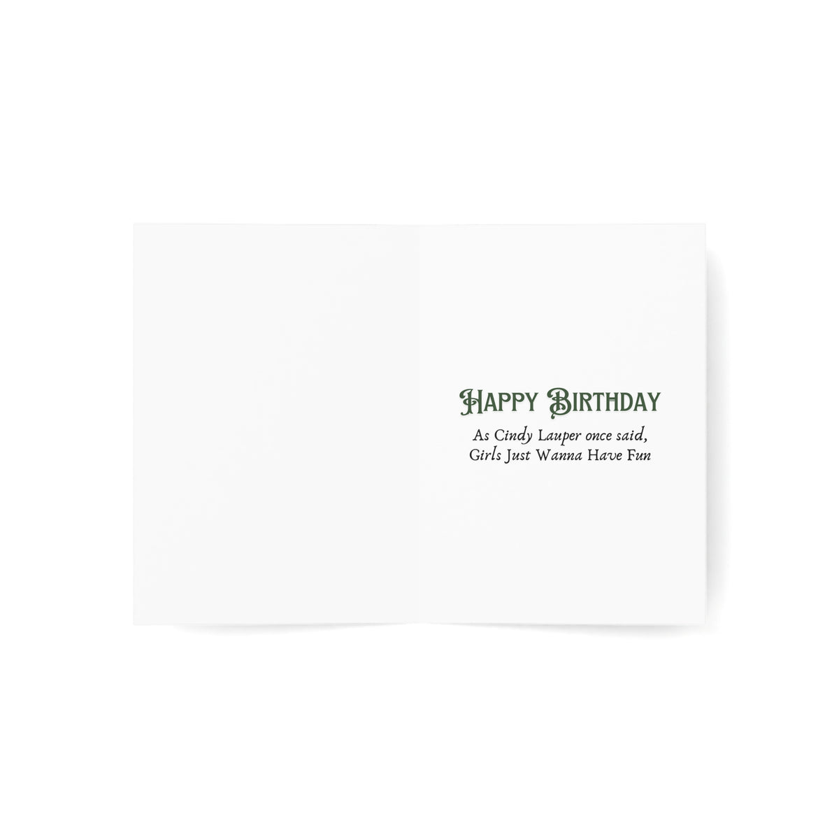 Vintage Boombox Greeting Card — “It’s Official! You’re Vintage.” (1/10/30/50 pcs)