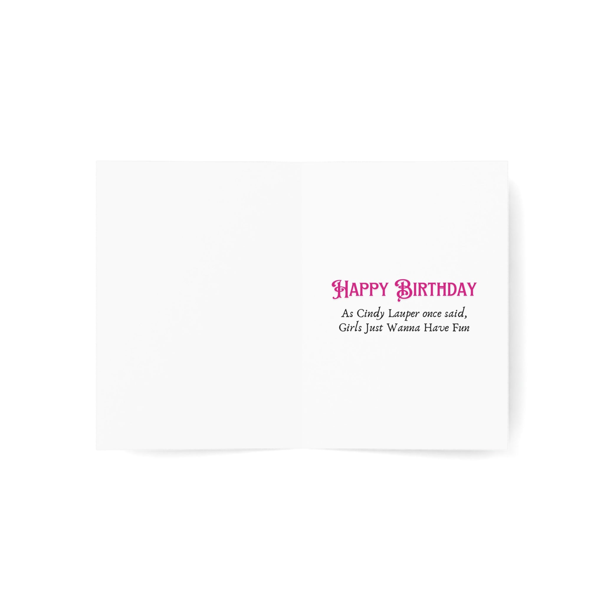 Vintage Boombox Birthday Greeting Card - "It's Official! You're Vintage."