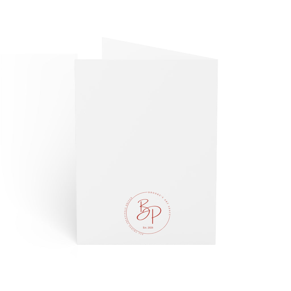 Greeting Card - 'Single / Taken / For the Girls' Lipstick Kiss Card (Pack of 1, 10, 30, 50)