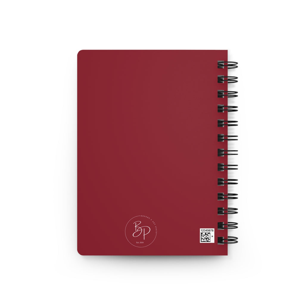 Book of Screams Spiral Journal | Ghost-Face Floral Dagger Notebook