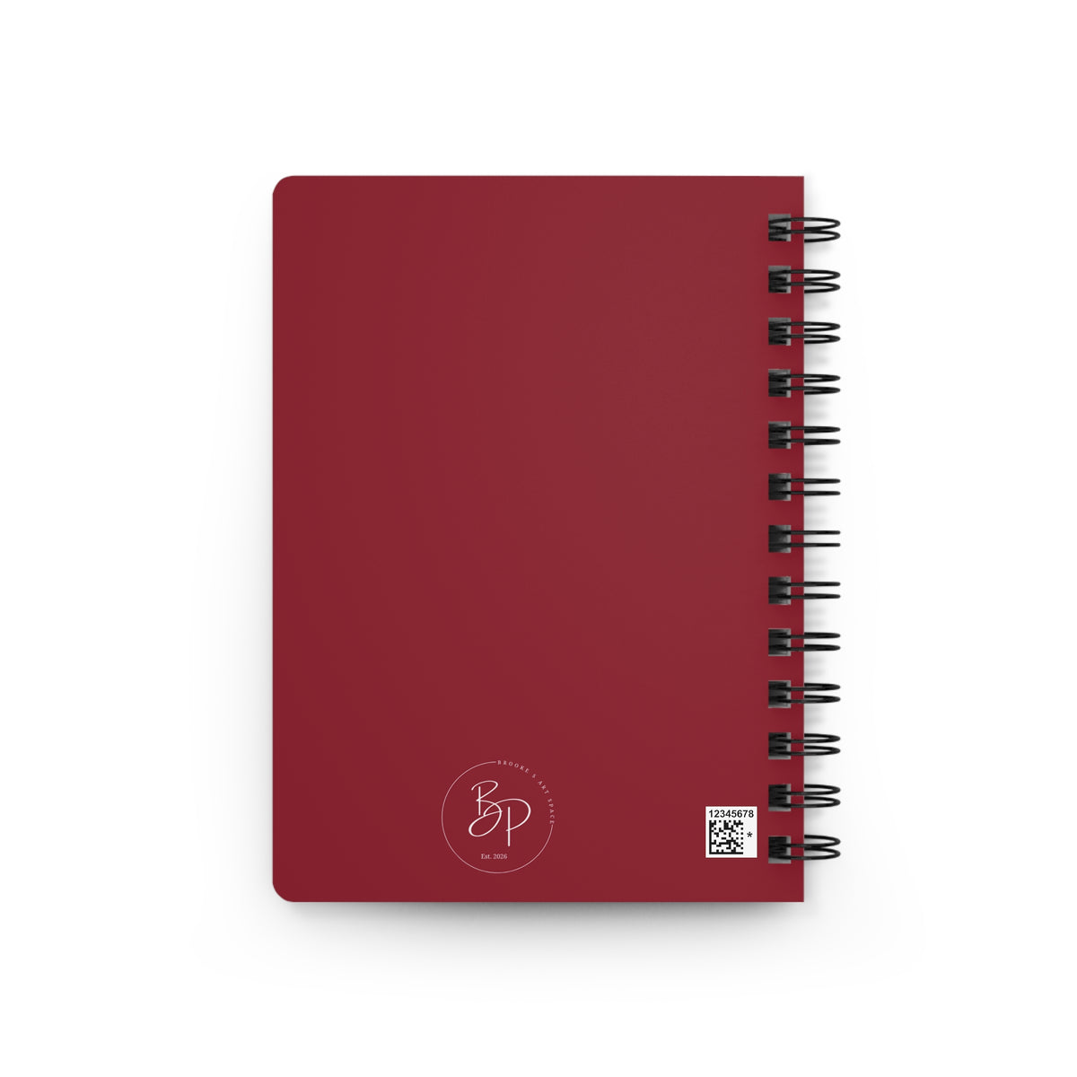 Book of Screams Spiral Journal | Ghost-Face Floral Dagger Notebook