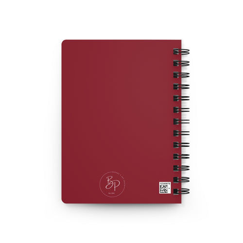 Book of Screams Spiral Journal | Ghost-Face Floral Dagger Notebook